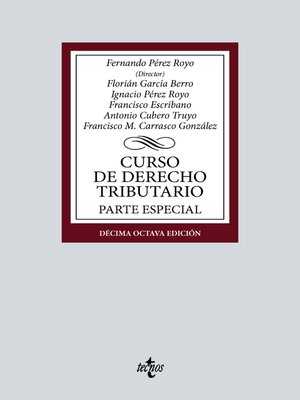 cover image of Curso de Derecho Tributario